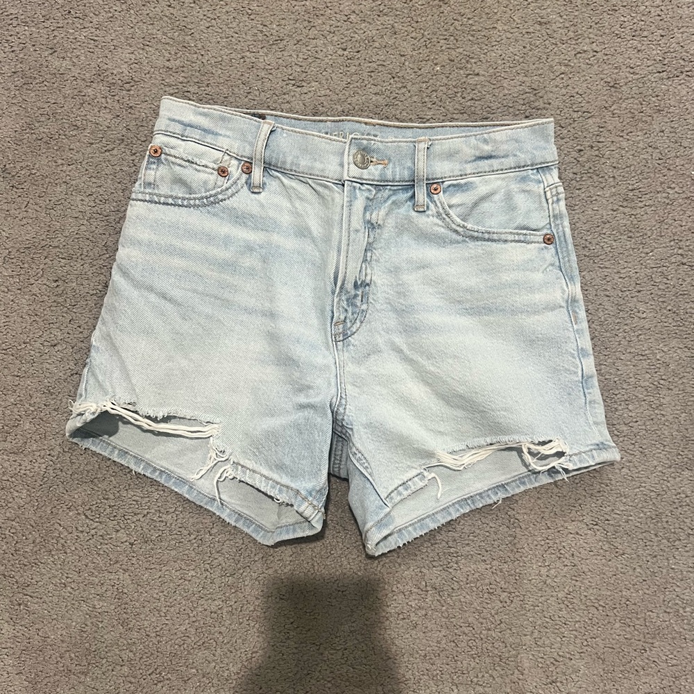 American Eagle Distressed Relaxed Shorts